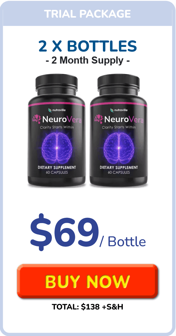 NeuroVera-now 2 bottle checkout- (Sixty Days Supply)- image